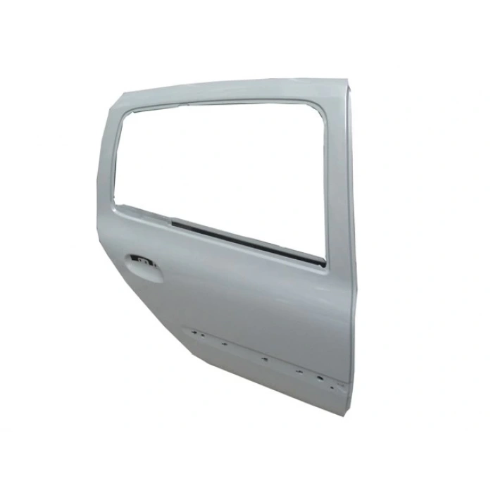 Renault Clıo- 2- Hb- 98/01; Arka Kapı Komple Sağ Band Delikli/Gri Boyalı (İceli/Çekomastikli)(Tw) (Oem No: 7751472477)