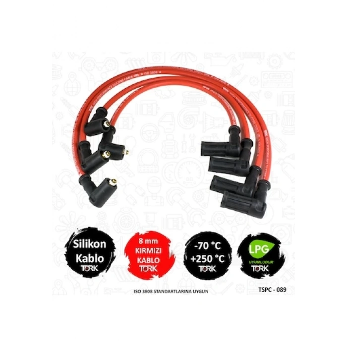 Buji Kablosu Takım Punto 1.4 / Tempra  92-99 / Tıpo 90-00 1.6İe Mpı (Oem No: 7785350)