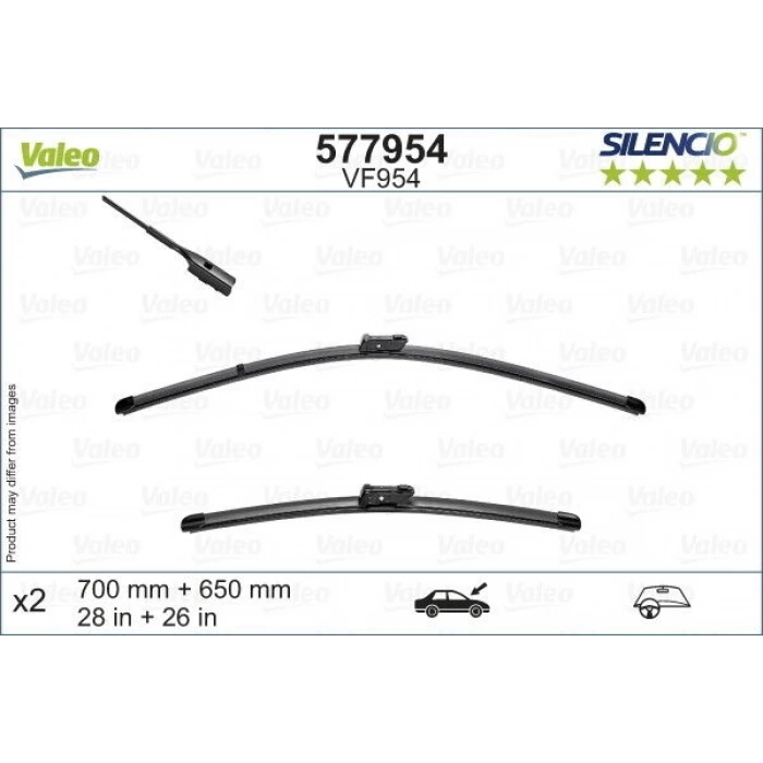 Sılecek Süpürgesı Ön Takım 3397014310 (700 X 650 Mm) (Muz Tıpı) Vw Crafter-Man Tge Bm 16- (Oem No: 7C1998002)