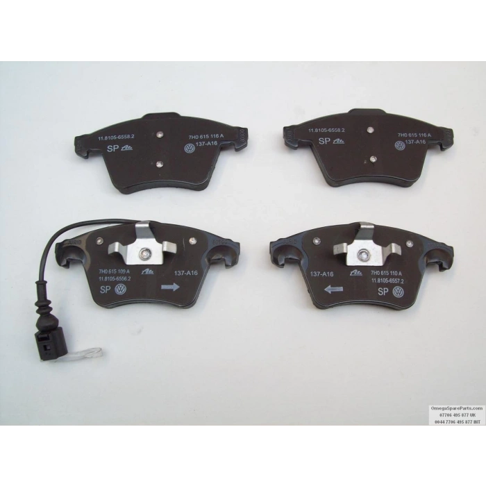 Fren Balatası Ön Gdb1556 Vw T5-Transporter T6 Bm 04- (Oem No: 7H0698151A)