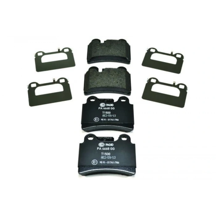 Fren Balatası Arka Gdb1722 / Fdb1878 Vw Touareg-Q7-Cayenne Bm 04- (Oem No: 7L6698451B)