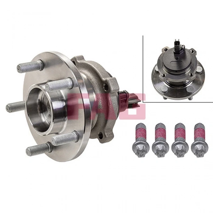 Teker Poryası Focus Iı 04-11 / C Max 04-10 Arka  Rulmanlı 5 Bijon Absli (Oem No: 7M512C299Aa)