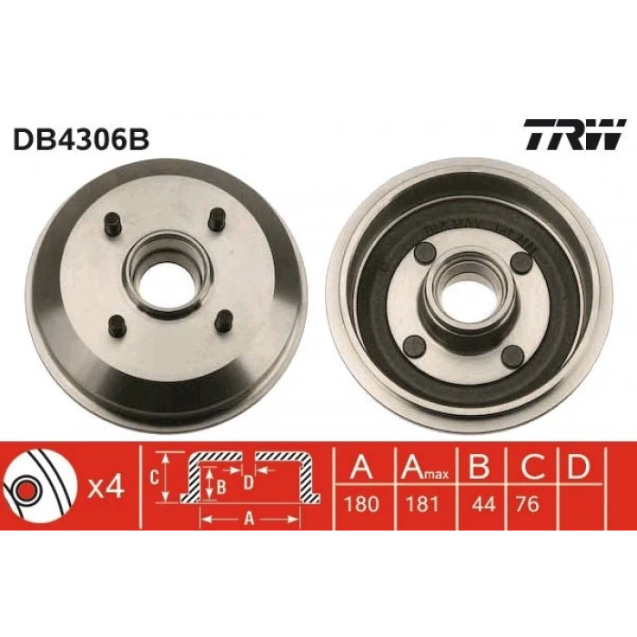 Kampana Arka Ford Escort Bm 95- (Oem No: 7S51 1113 Aa)