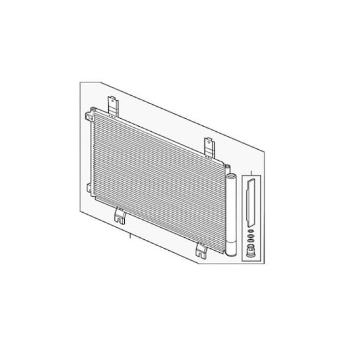 Radyatör Klima Cıvıc 21Sonrası / 1.5 Turbo 129Ps (Oem No: 80100-T21-A02)
