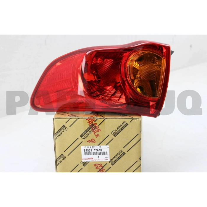 Stop Lambası Dıs Sag . Japon Corolla (E15) 1.33:1.6:1.4 D4D 07-10 (Oem No: 81551-12A10)