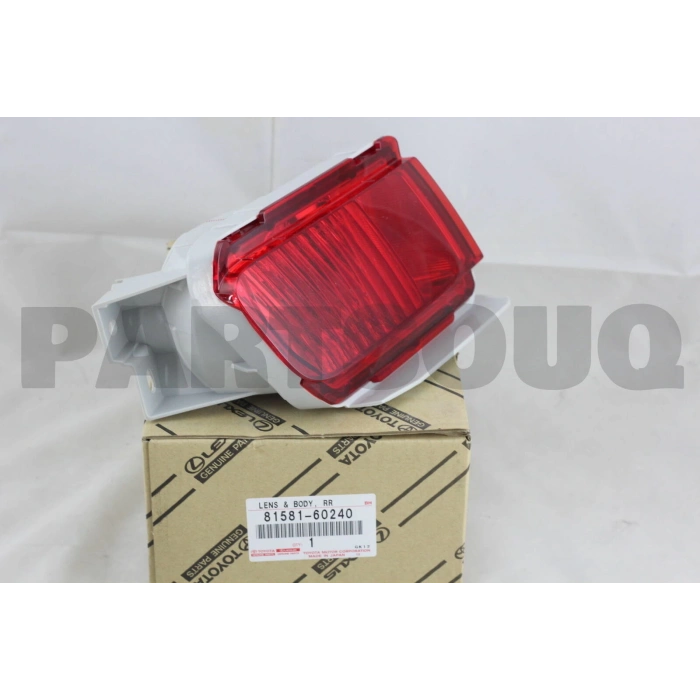 Sıs Lambası Arka Sağ Japon Land Cruıser Prado (J15) 4.0 24V:3.0 D4D:2.8 D4D 09-17 (Oem No: 81581-60240)