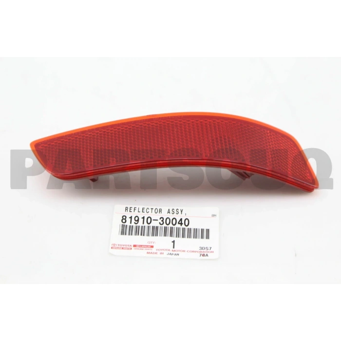 Reflektör Tampon Corolla 13-15 Arka Sağ (Oem No: 81910-30040)