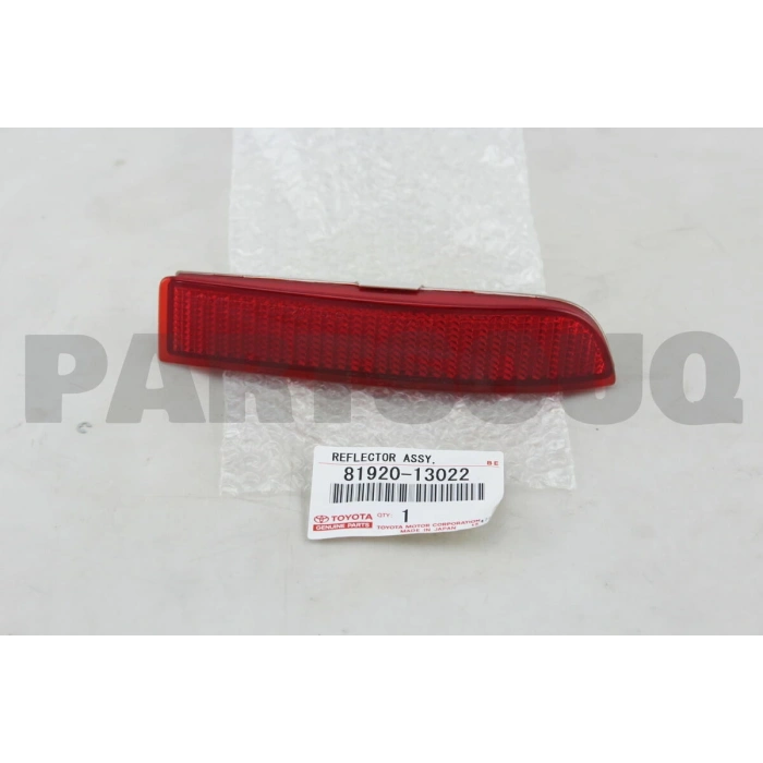 Reflektör Tampon Avensis 10-12 Arka Sol (Oem No: 81920-13022)