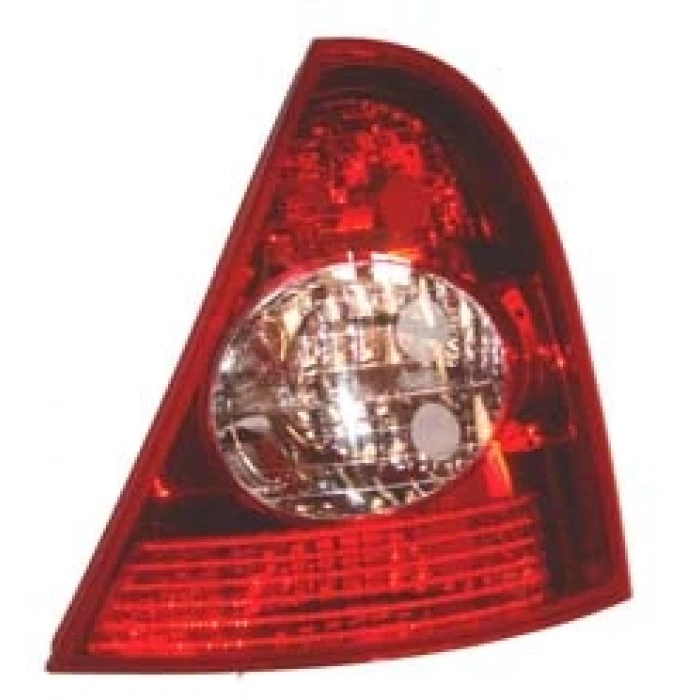 2002-2006 Renault Clio Hb Stop Lambası Sağ (Kırmızı-Ortası Beyaz) Duysuz (Pleksan) (Adet) (Oem No:8200071414)