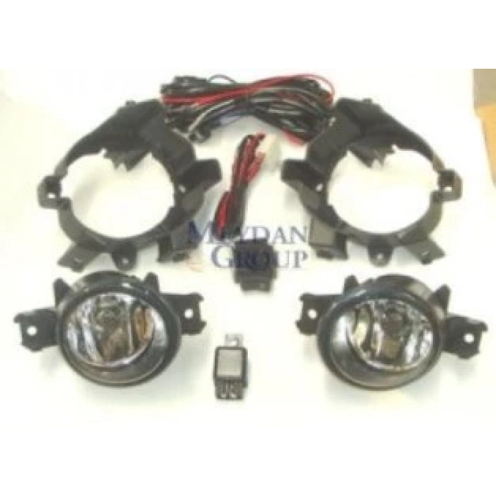 Nıssan Qashqaı- J10- 07/09; Sis Lambası Sağ/Sol Set (Role/Düğme/Tesisat İle Birlikte) (Esuse) (Oem No: 8200301027)