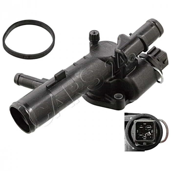 Termostat (83 °C) Komple Termostat - Plastık Gövdelı Renault Clıo Iı / Kango/ Duster / Logan / Sandero 1.5 Dci 03- (Oem No: 8200400554)