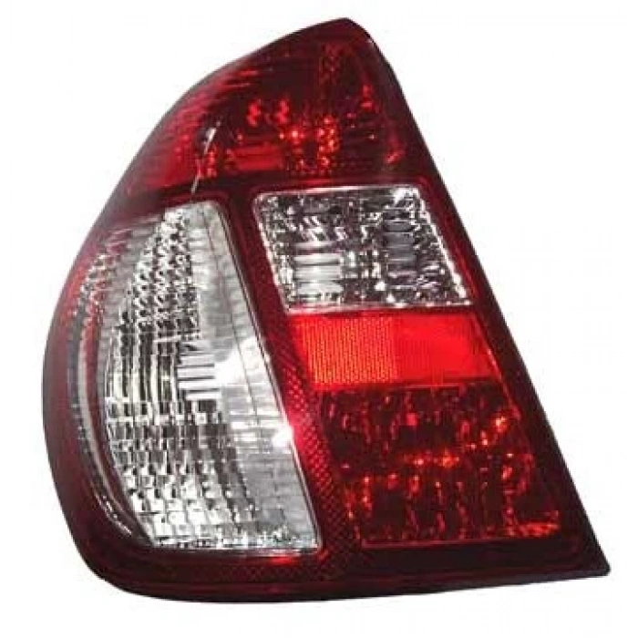 Renault Clio Sedan 1998-2001 Stop Lambası Sol (Kırmızı - Beyaz) (Pleksan) (Adet) (Oem No:8200403981)