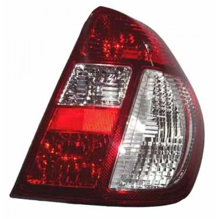 Renault Clio Sedan 1998-2001 Stop Lambası Sağ (Kırmızı - Beyaz) (Pleksan) (Adet) (Oem No:8200403982)