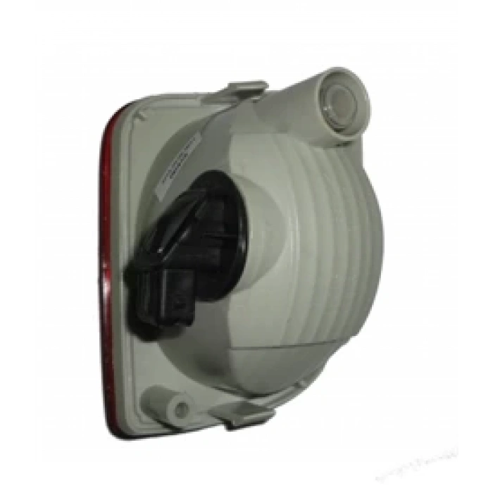 Renault Kangoo- 3- 08/13; Arka Tampon Reflektörü Sol Kırmızı/Sisli (Pleksan) (Oem No: 8200419906)
