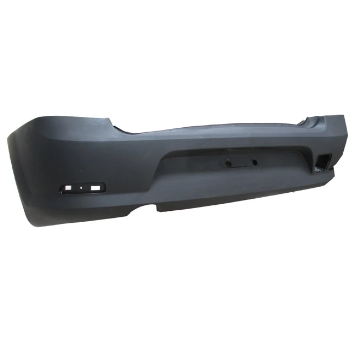 Dacia Logan 2009-2012 Arka Tampon Siyah (Reflektör Delikli Tw) (Oem No: 8200752683)