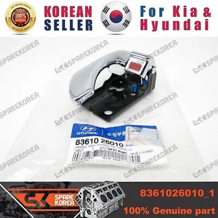 Kapı Kolu Santa Fe 01-06 Arka İç Sol (Oem No: 83610-26010)