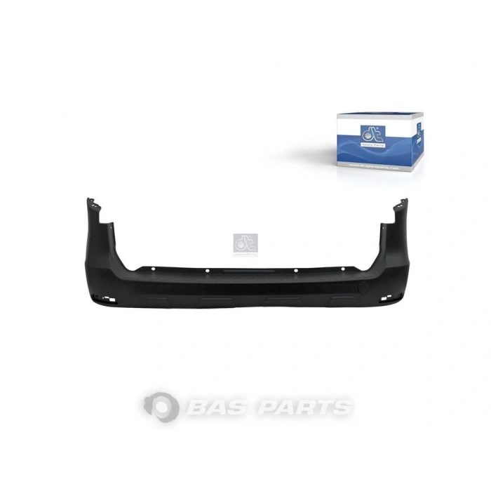 Dacıa Dokker- 13/21; Arka Tampon Siyah (Reflektör Delikli) (Oem No: 850226654R)