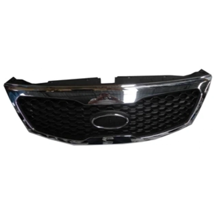 Kıa Sorento- 10/12; Ön Panjur Siyah Nikelaj Kaplamalı (Tyg) (Oem No: 86350-2P000)