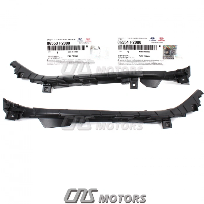 Tampon Baglantı Braketi Ön Sol Far Altı Kore Elantra Benzın-Dızel 2016-2018 (Oem No: 86553F2000)