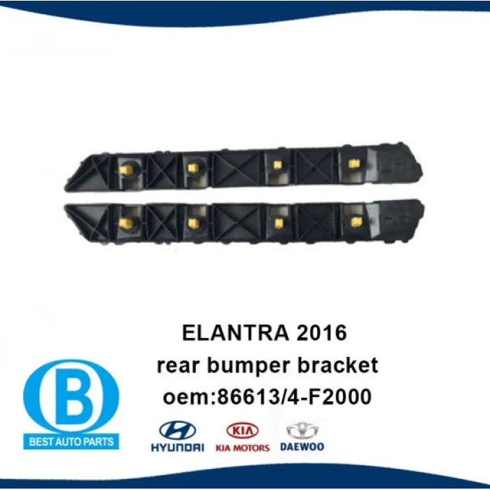 Tampon Bağlantı Braketi Elantra Arka 16Sonrası R/L Takım (Oem No: 86613-F2000 / 86614-F2000)