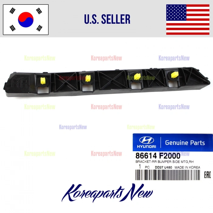 Hyundai Elantra 2016-2018 Tampon Bağlantı Braketi Arka Sağ (Oem No: 86614-F2000)