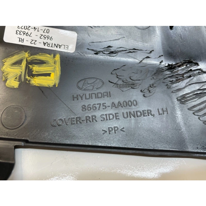 Tampon Muhafaza Kapağı Elantra 21Sonrası Arka Alt Sol (Oem No: 86675-Aa000)