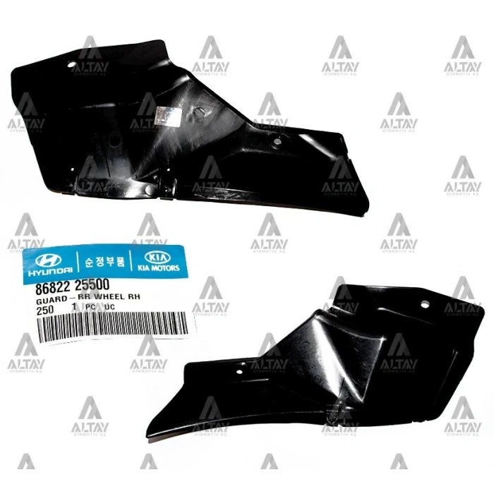 Hyundai Accent Admire 2003-2005 Arka Çamurluk Davlumbazı Sağ (Bfn) (Oem No:8682225500)