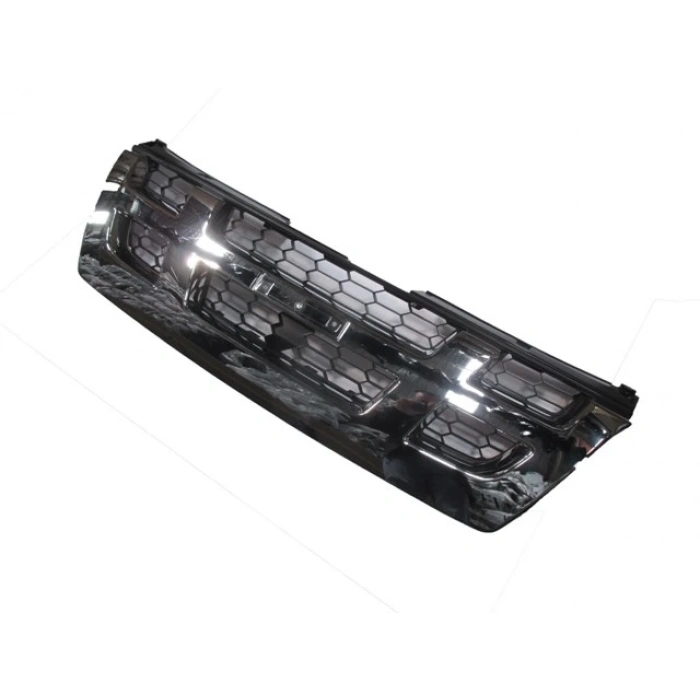 İsuzu D Max - 2006-2007 Pickup Ön Panjur Nikelajlı - Siyah (4X4) (My) (Oem No: 8-97367-358-2)