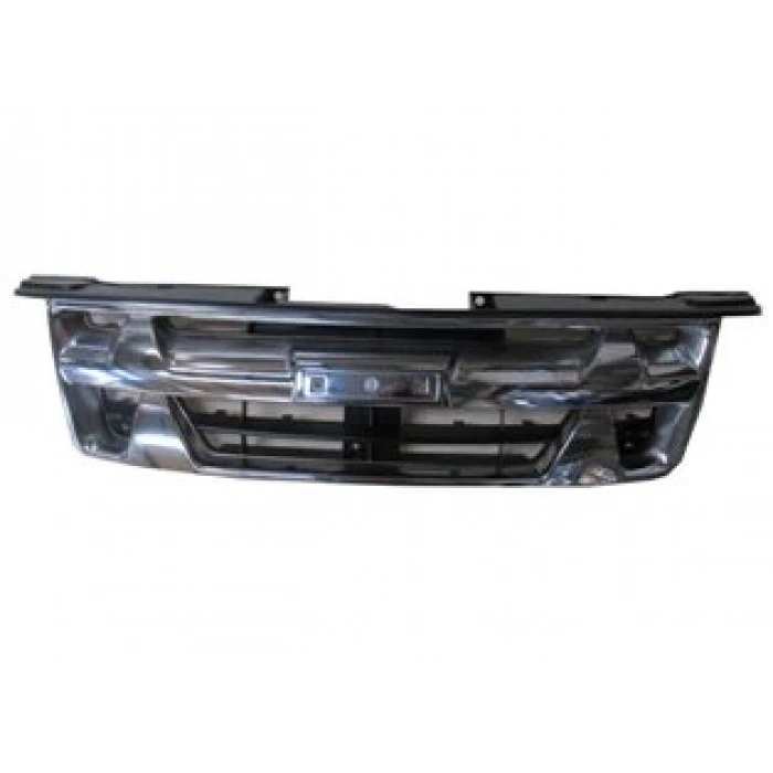 İsuzu D Max - 2010-2012 Pickup Ön Panjur Siyah Nikelaj Kaplamalı (4X4) (My) (Oem No: 8-98109369-0)