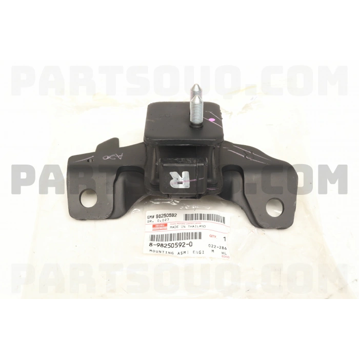 Takoz Motor D Max 12-15 Ön Sağ (Oem No: 8-98250592-0)