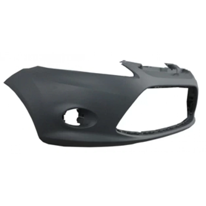 Ford Fiesta 2009-2013 Ön Tampon Siyah (Sis Delikli) (Eurobump) (Oem No: 8A6117757Bdxwaa)