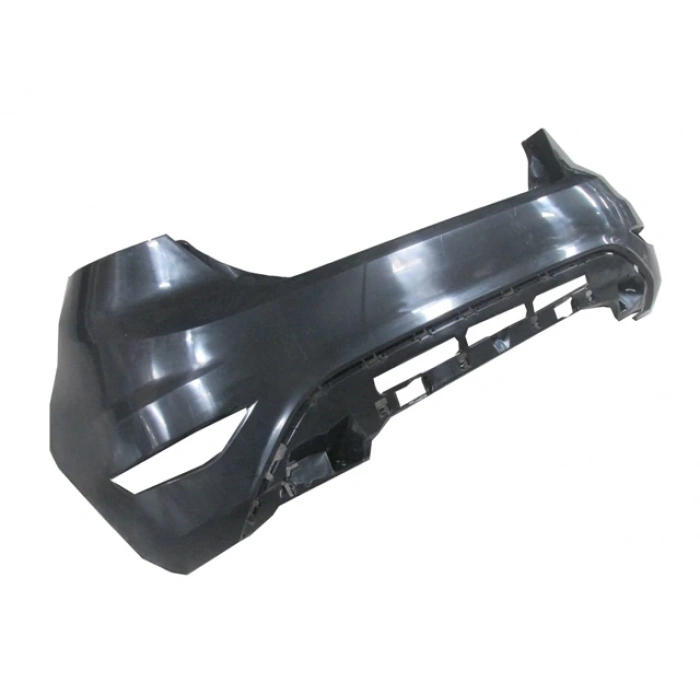 Ford Fiesta 2013-2017 Arka Tampon Siyah (Karlıksız - Sis Delikli - Sensör Deliksiz)(Eurobump) (Oem No: 8A61177906)