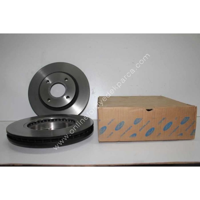 Fren Diski Ön Adet / 257.9 Mm Ford Fıesta Bm 08-17 (Oem No: 8V51 1125 Ad)