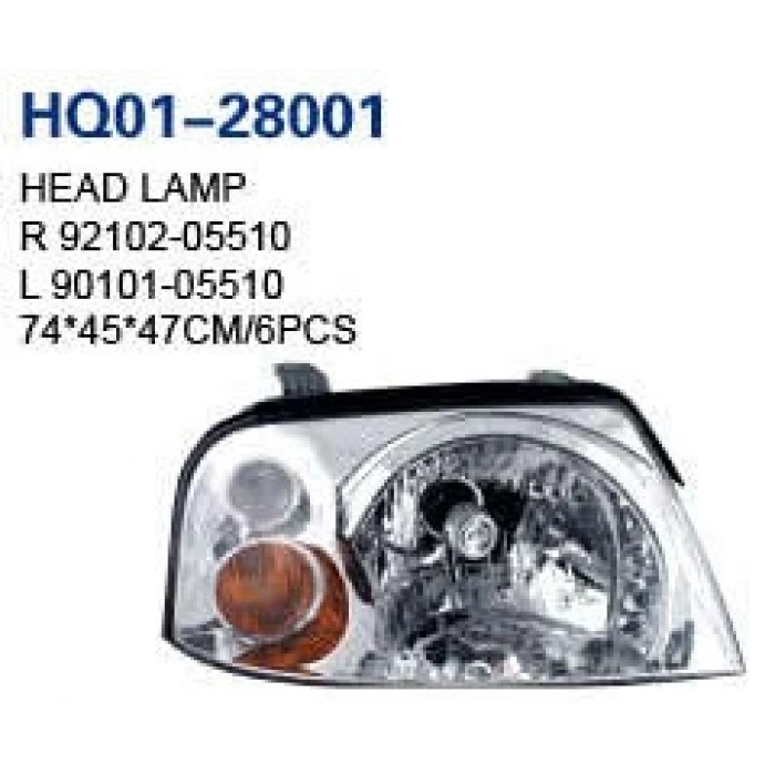 Far Atos 06-09 Elektrikli Sol (Oem No: 92101-05520)