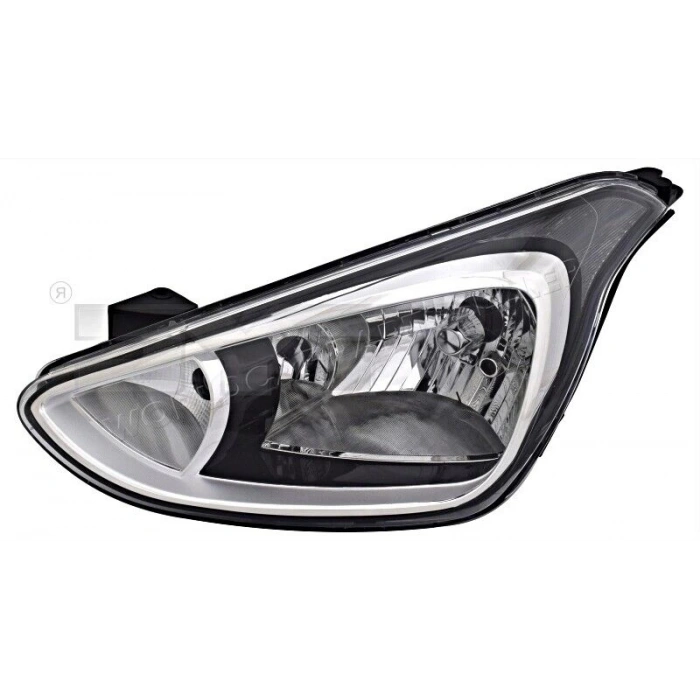 İ10 2013 2019 Far Sol Elektrikli   Siyah   H4 Py21W W5W H7 (Oem No:92101B9300)