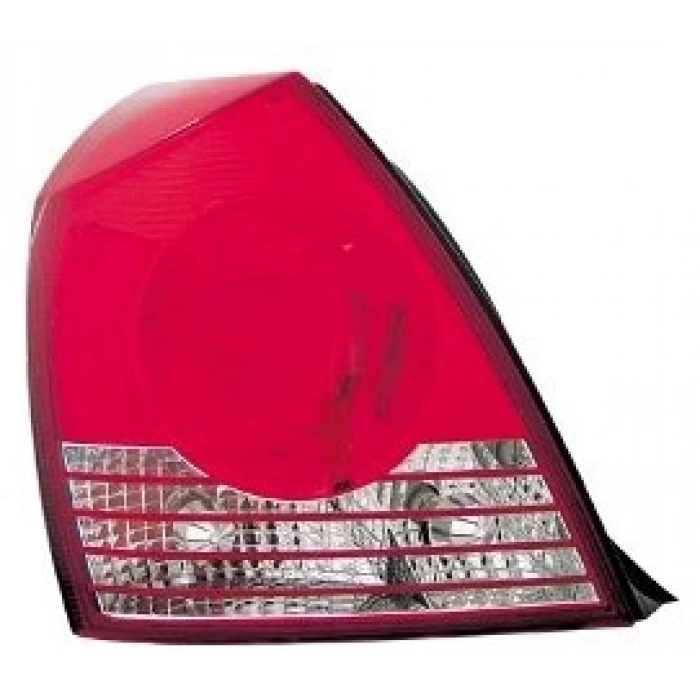 Hyundai Elantra 2004-2007 Stop Lambası Sol (Üstü Kırmızı) Altı Beyaz (Tyc) (Oem No: 92401-2D500)