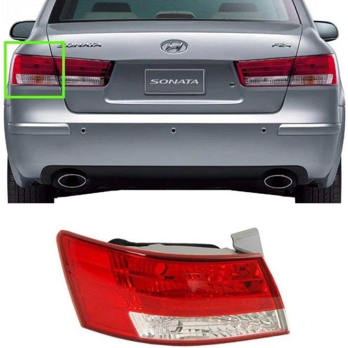 Stop Lambası Sol Py21W/P21/5W Kore Sonata Benzın-Dızel 2004- (Oem No: 924013K000)
