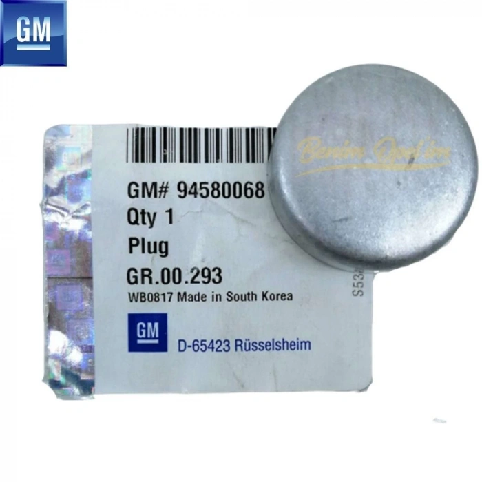 Blok Su Tapası Çap 36 Mm Opel Lacettı Aveo T250 Bm 04- (Oem No: 94580068)