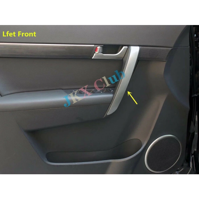 Ön Kapı İç  Çekme Kol Dış Kapagı : Sol Metalık Doku Opel Captıva A Captıva B Bm 07- (Oem No: 95299509)