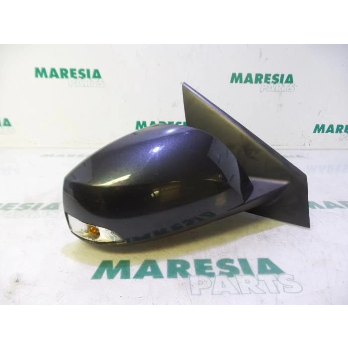 Dıs Dıkız Aynası Sağ 16H7P-Elektrıklı Isıtmalı Astarlı Sınyallı Mavı Cam Renault Laguna Bm 07- (Oem No: 963010152R)