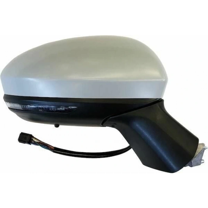 Dıs Dıkız Aynası Sağ 12H11P-Elektrıklı Katlanır Isıtmalı Astarlı Sınyallı Sensörlü Renault Clıo V Hb Bm 19- (Oem No: 963017280R)