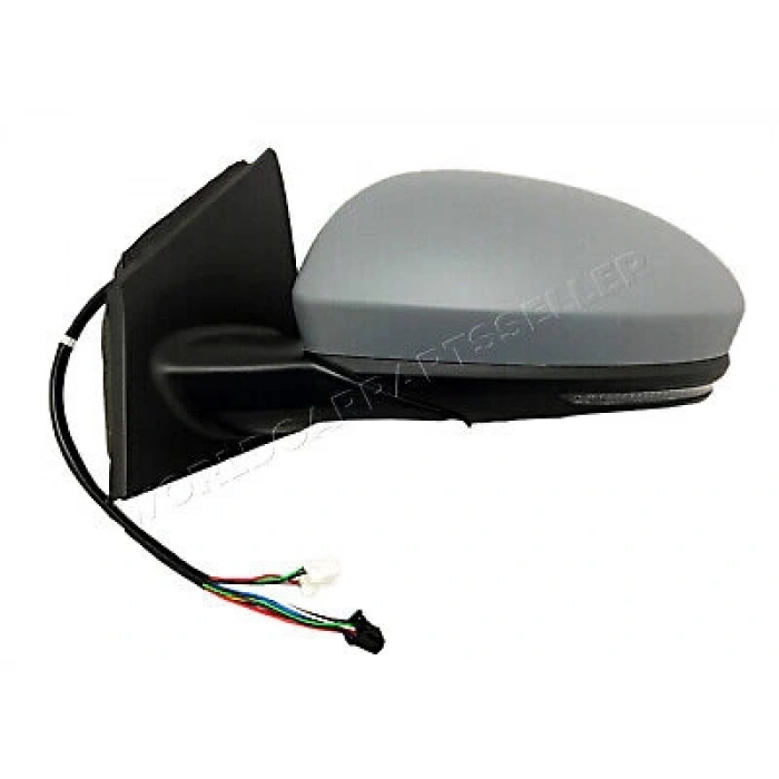 Dıs Dıkız Aynası Sol 12H9P+12H4P-Elektrikli Katlanir Isitmali Astarli Sinyalli Aydinlatmali Blis Kör Renault Megane Iv Bm 16- (Oem No: 963023922R)