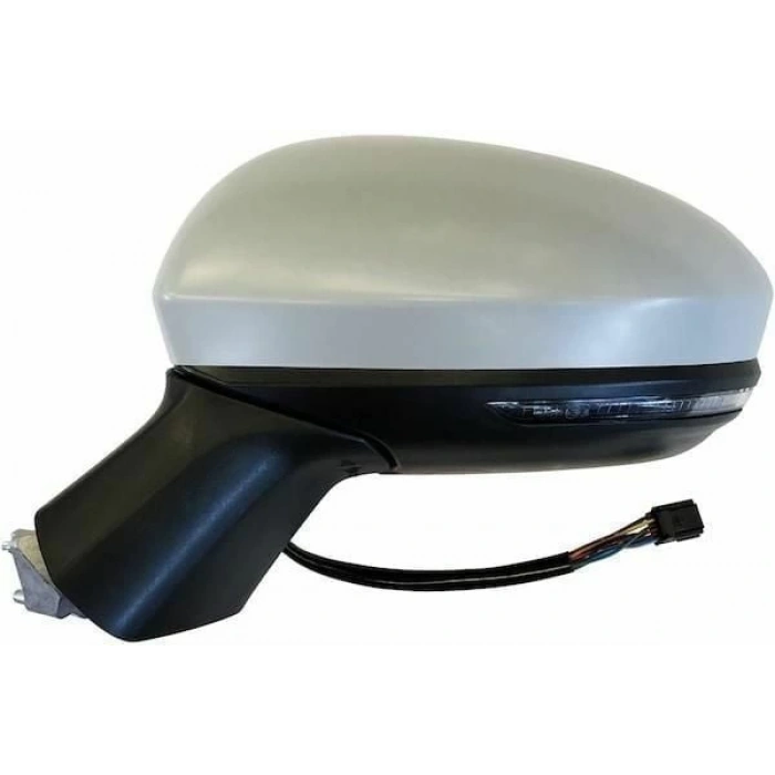 Dıs Dıkız Aynası Sol 12H9P-Elektrıklı Katlanır Isıtmalı Astarlı Sınyallı Kör Noktalı Renault Clıo V Hb Bm 19- (Oem No: 963027553R)