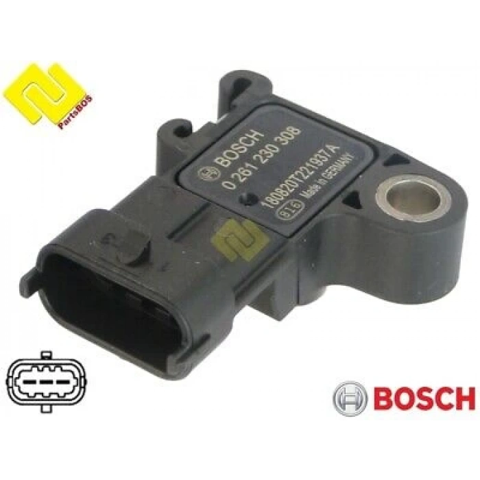 Sensör Basınç Boxer Iıı / Transıt Puma 14Sonrası 2.2 Hdi (Oem No: 9675379580)