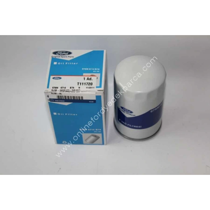 Yag Fıltresı (C601-14-302) Uzun Tıp Ford Escort/Focus/Mondeo/Mazda 1.6 Zetec 91- (Oem No: 978M 6714 B7A)