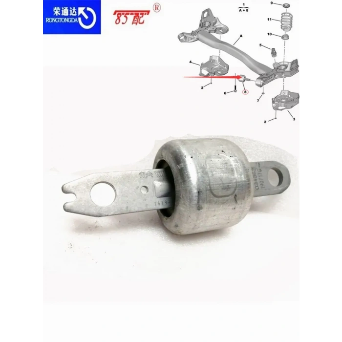 Burc Arka Aks  308  / 3008 / 5008 / C4 Pıcasso Iı  13Sonrası (Oem No: 9803481180)