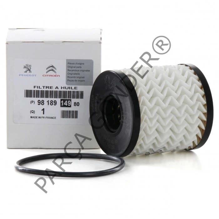 Yag Filtresi 1109.Ck/1109.Cl/6C1Q 6744 Aa/E149234 Psa 207/206/307/Boxer Iıı/Nemo /Bıpper/Transıt V-347 Bm 99- (Oem No: 9818914980)