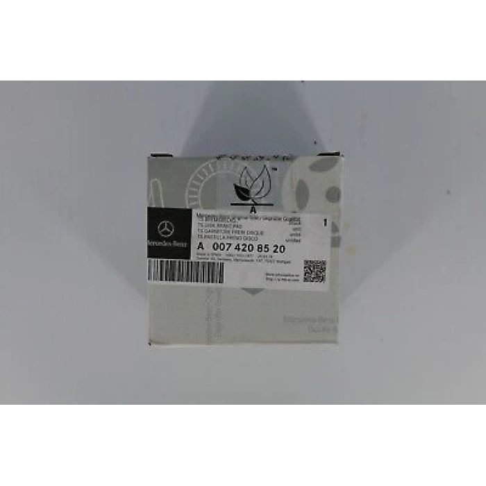 Fren Balatası Arka Mercedes W204-207-X204 Glk Bm 07- (Oem No: A0074208520)