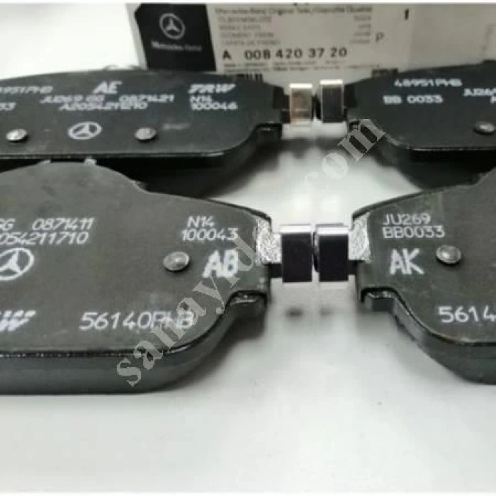 Fren Balata Mercedes 14Sonrası W205 C Seri Ön 144Mm (Oem No: A0084203720)