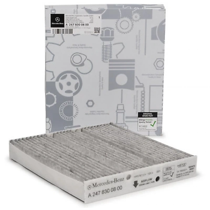 Polen Filtresi Mavı Sılıkonlu Mercedes W177-247-118 Bm 18- (Oem No: A2478300800)